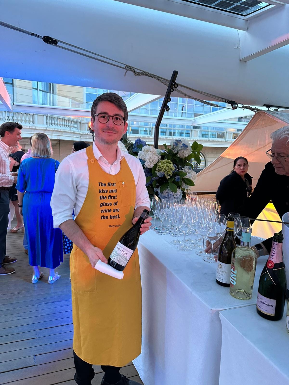 Mathieu Chastaing sommelier événementiel