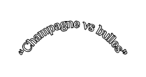 Champagne vs bulles